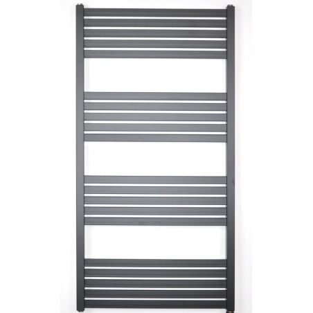 Radiátor kombinovaný SAT KH 120x45 cm černá matná SATRAKH4501200BL