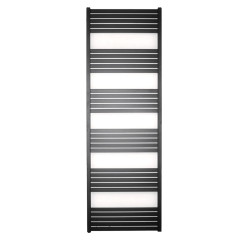 Radiátor kombinovaný SAT KH 180x45 cm černá matná SATRAKH4501800BL