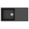 Dřez SAT černá SATSINKGQK103B