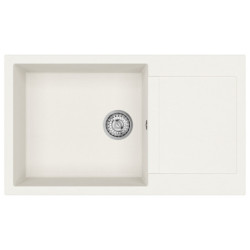 Dřez SAT bílá SATSINKGQT104W