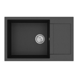 Dřez SAT černá SATSINKGQT105B