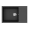 Dřez SAT černá SATSINKGQT105B