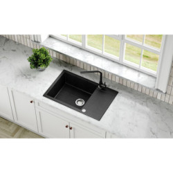 Dřez SAT černá SATSINKGQT105B