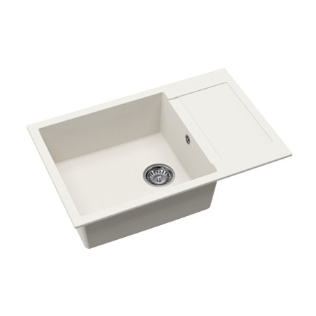 Dřez SAT bílá SATSINKGQT105W