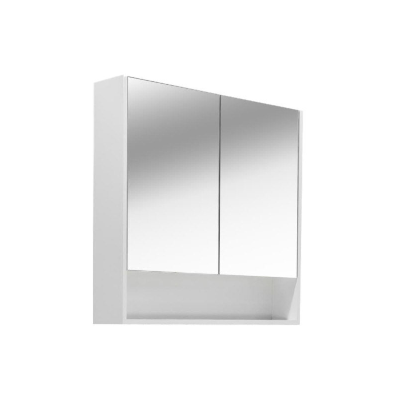 Zrcadlová skříňka Naturel Lucca 80x75 cm lamino LUCCA80CABW