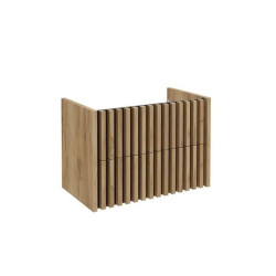 Koupelnová skříňka s krycí deskou SAT Delano 80x56x45 cm dub mat DELANO80ZDCDE