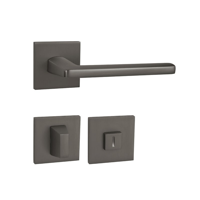 Klika Naturel PRIMA HR titan s WC knoflíkem