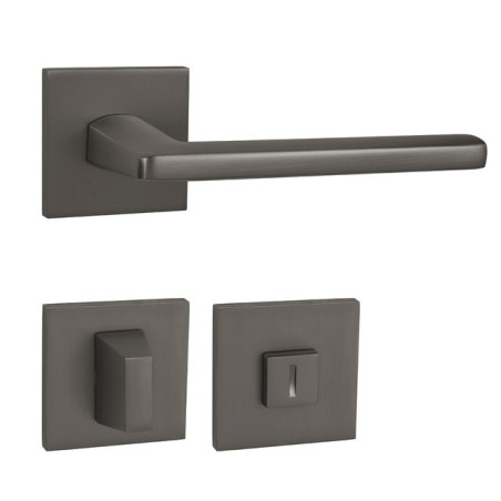 Klika Naturel PRIMA HR titan s WC knoflíkem