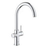 Dřezová baterie GROHE Red s výpustí chrom 30083001