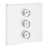 Termostat GROHE Smart Control bez podomítkového tělesa Moon White, Yang White 29158LS0
