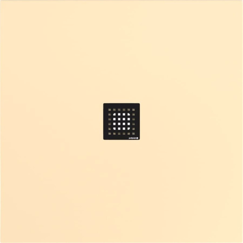 Sprchová vanička čtvercová Polysan Flexia 100x100 cm litý mramor béžová 71552.81