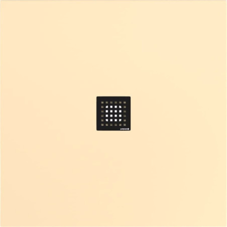 Sprchová vanička čtvercová Polysan Flexia 100x100 cm litý mramor béžová 71552.81