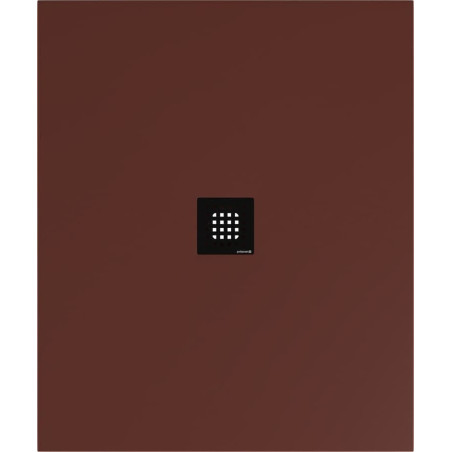 Sprchová vanička obdélníková Polysan Flexia 120x100 cm litý mramor hnědá 71563.71