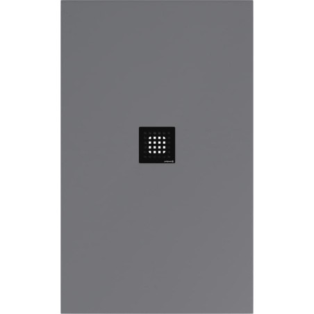 Sprchová vanička obdélníková Polysan Flexia 130x80 cm litý mramor šedá 72899.31