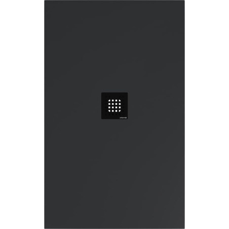 Sprchová vanička obdélníková Polysan Flexia 130x80 cm litý mramor antracit 72899.51