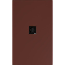 Sprchová vanička obdélníková Polysan Flexia 130x80 cm litý mramor hnědá 72899.71