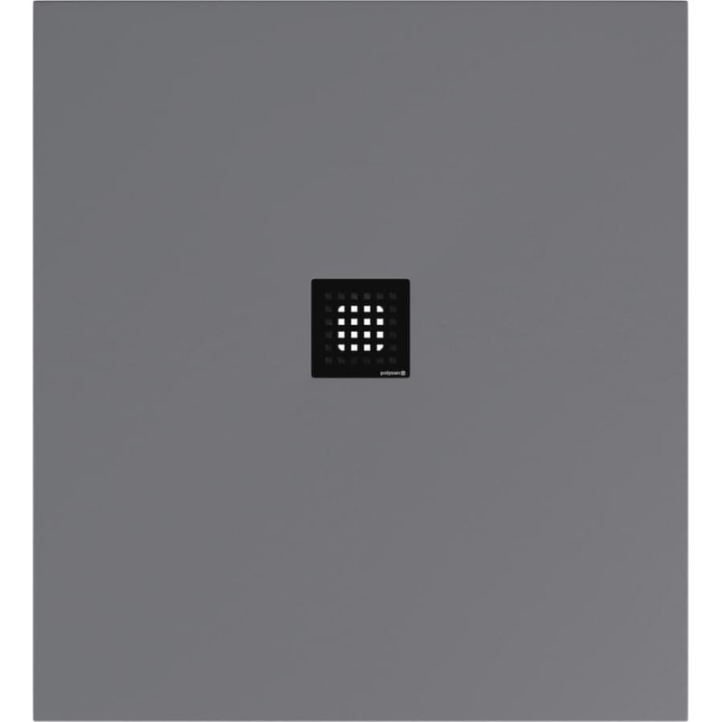 Sprchová vanička obdélníková Polysan Flexia 110x100 cm litý mramor šedá 72922.31