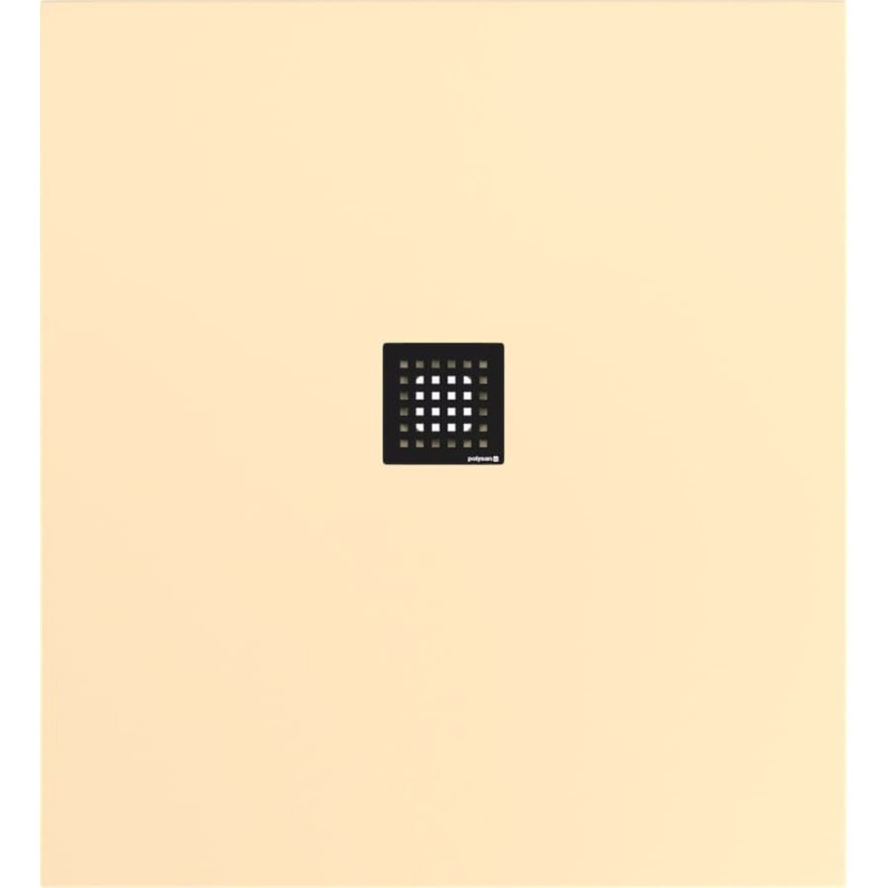 Sprchová vanička obdélníková Polysan Flexia 110x100 cm litý mramor béžová 72922.81