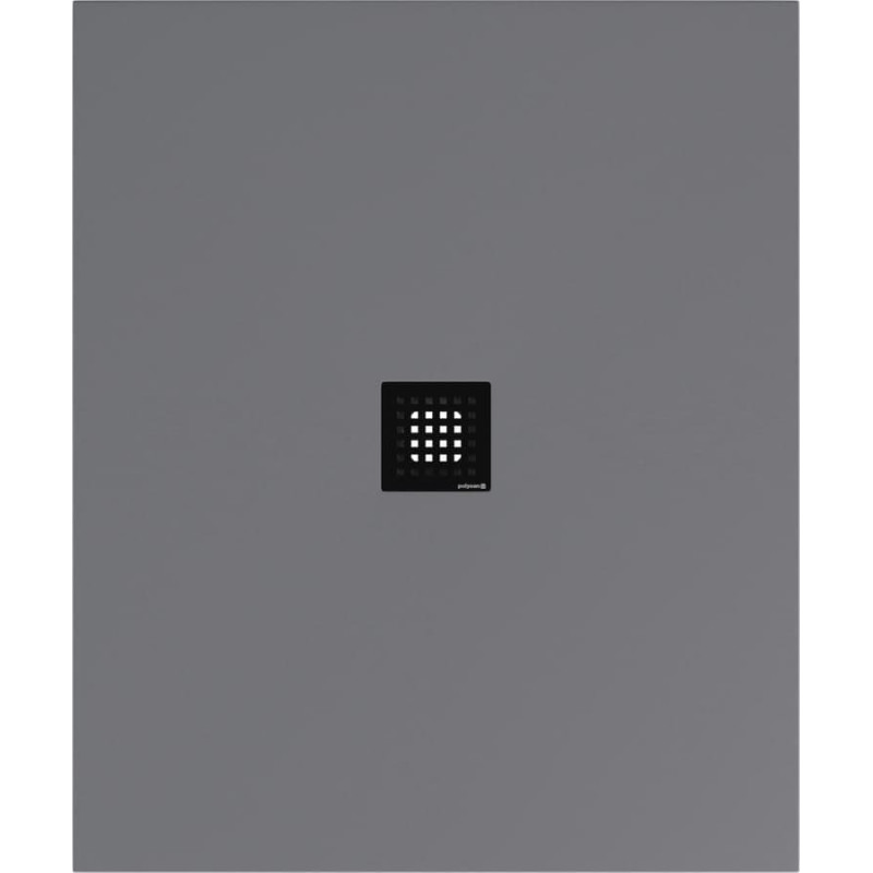 Sprchová vanička obdélníková Polysan Flexia 120x80 cm litý mramor šedá 77922.31