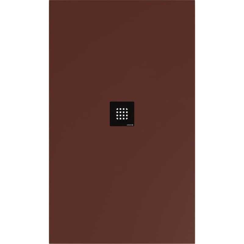 Sprchová vanička obdélníková Polysan Flexia 150x90 cm litý mramor hnědá 72898.71