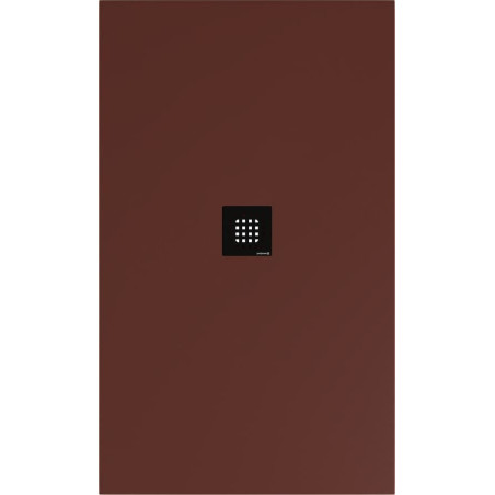 Sprchová vanička obdélníková Polysan Flexia 150x90 cm litý mramor hnědá 72898.71