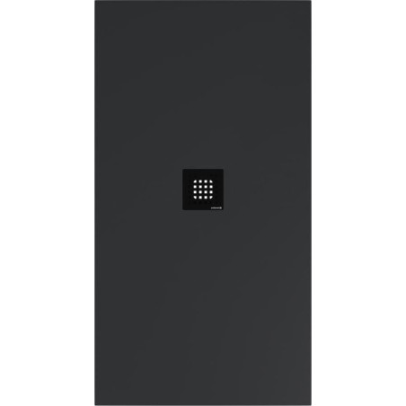 Sprchová vanička obdélníková Polysan Flexia 150x80 cm litý mramor antracit 72901.51