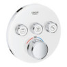 Termostat GROHE Smart Control bez podomítkového tělesa Moon White, Yang White 29904LS0