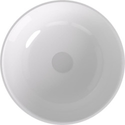 Umyvadlo na desku Polysan Banera 39x39 cm bílá matná bez přepadu 14337