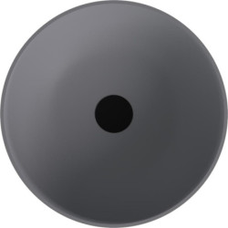 Umyvadlo na desku Polysan Banera 39x39 cm šedá matná bez přepadu 14337.31