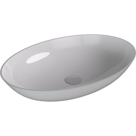 Umyvadlo na desku Polysan Banera 60x40 cm mat bez přepadu 14397
