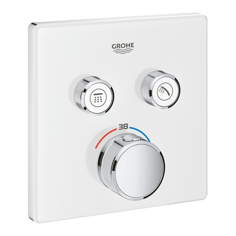 Termostat GROHE Smart Control s termostatickou baterií Moon White, Yang White 29156LS0