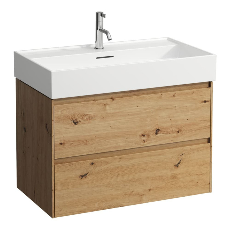 Koupelnová skříňka pod umyvadlo Laufen Lani 78,5x44,8x53 cm divoký dub H4076080336421