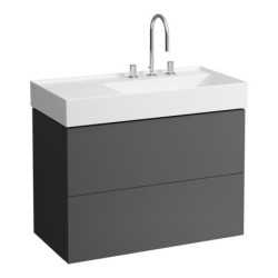Koupelnová skříňka vysoká Laufen Kartell 35,3x165x33,5 cm divoký dub H4076080336421