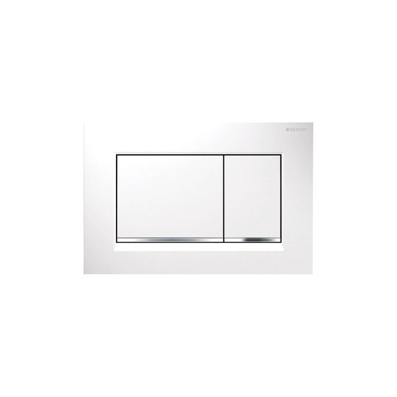 Ovládací tlačítko Geberit Sigma30 plast bílá lesk 115.883.KJ.1