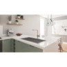 Dřezová baterie GROHE Minta s vytahovací sprškou supersteel 30274DC0