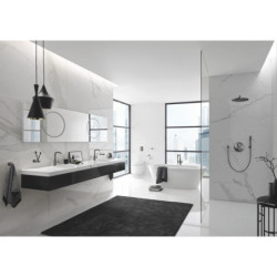 Dávkovač mýdla GROHE Essentials bez držáku kartáčovaný Hard Graphite G40394AL1
