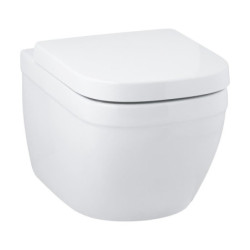Wc závěsné GROHE Euro Ceramic alpská bílá zadní odpad 39328000