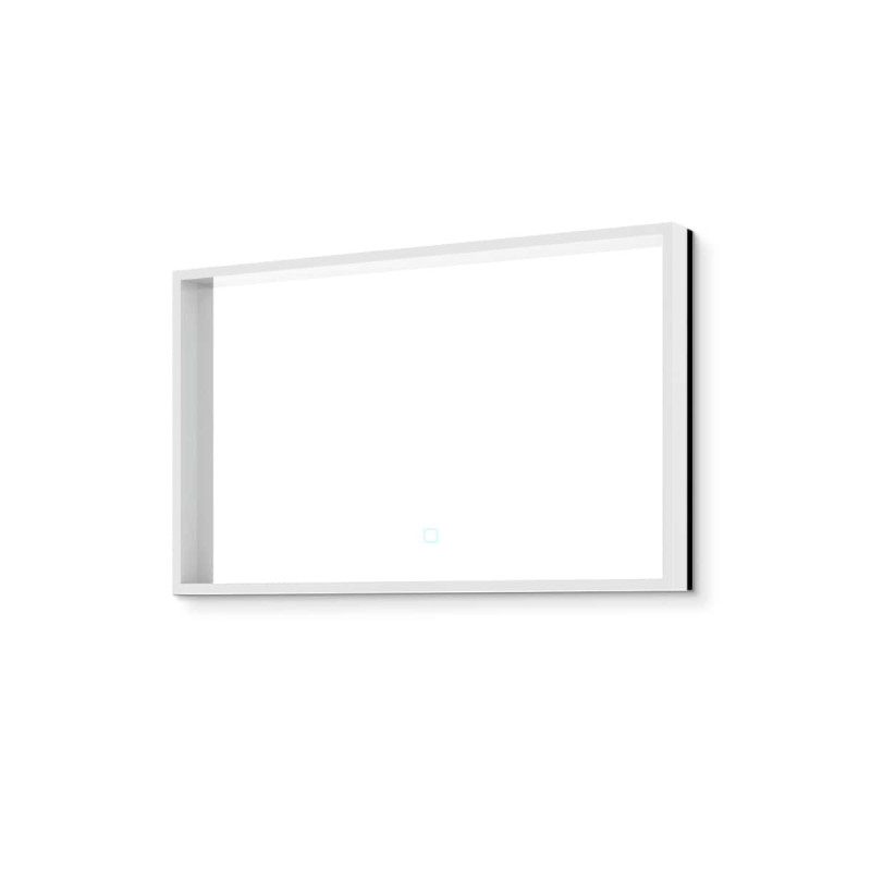 Zrcadlo se senzorem SAT Vision 60x100 cm transparent SATZVIOBLED60100