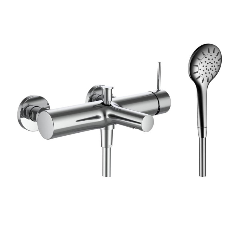 Vanová baterie Laufen Twinplus Slim se sprchovým setem 150 mm chrom HF505460100600 Vanová baterie Laufen Twinplus Slim se sprchovým setem 150 mm chrom HF505460100600