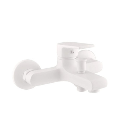 Vanová baterie RAV SLEZÁK Colorado bez sprchového setu 100 mm bílá matná CO154.0BMAT