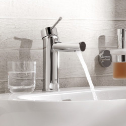 Umyvadlová baterie GROHE Essence New s výpustí chrom 32898001