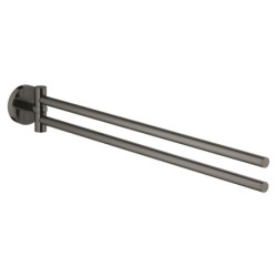 Držák ručníků GROHE Essentials Hard Graphite G40371A01