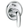 Sprchová a vanová baterie GROHE Euroeco včetně podomítkového tělesa chrom 32747000