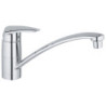 Dřezová baterie GROHE Eurodisc s otočným raménkem chrom 33770001