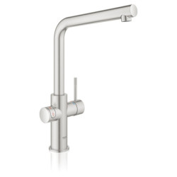 Dřezová baterie GROHE Red s výpustí supersteel 30325DC1