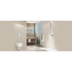 Ovládací tlačítko GROHE Arena Cosmopolitan plast chrom mat 38844P00