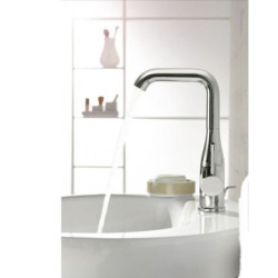 Vysoká umyvadlová baterie GROHE Essence New s výpustí chrom 32628001