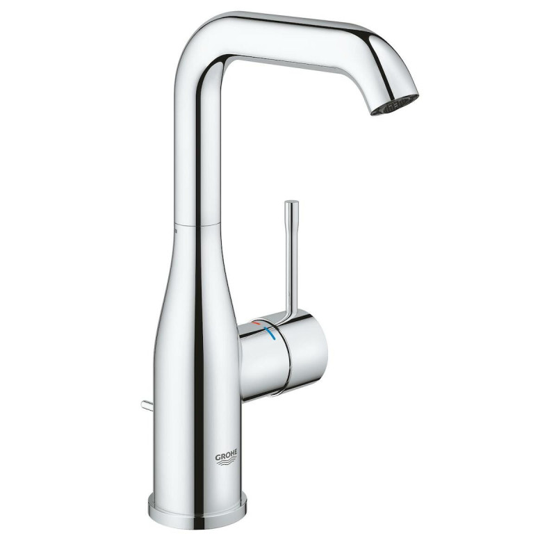 Vysoká umyvadlová baterie GROHE Essence New s výpustí chrom 32628001