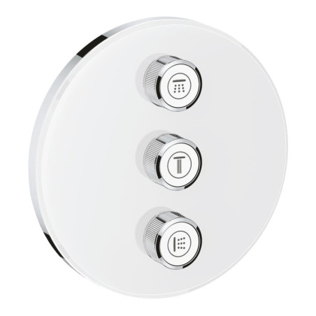 Termostat GROHE Smart Control bez podomítkového tělesa Moon White, Yang White 29152LS0