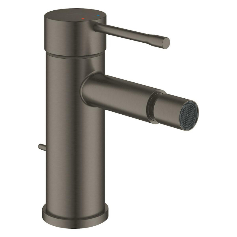 Bidetová baterie GROHE Essence s výpustí Brushed Hard Graphite 32935AL1